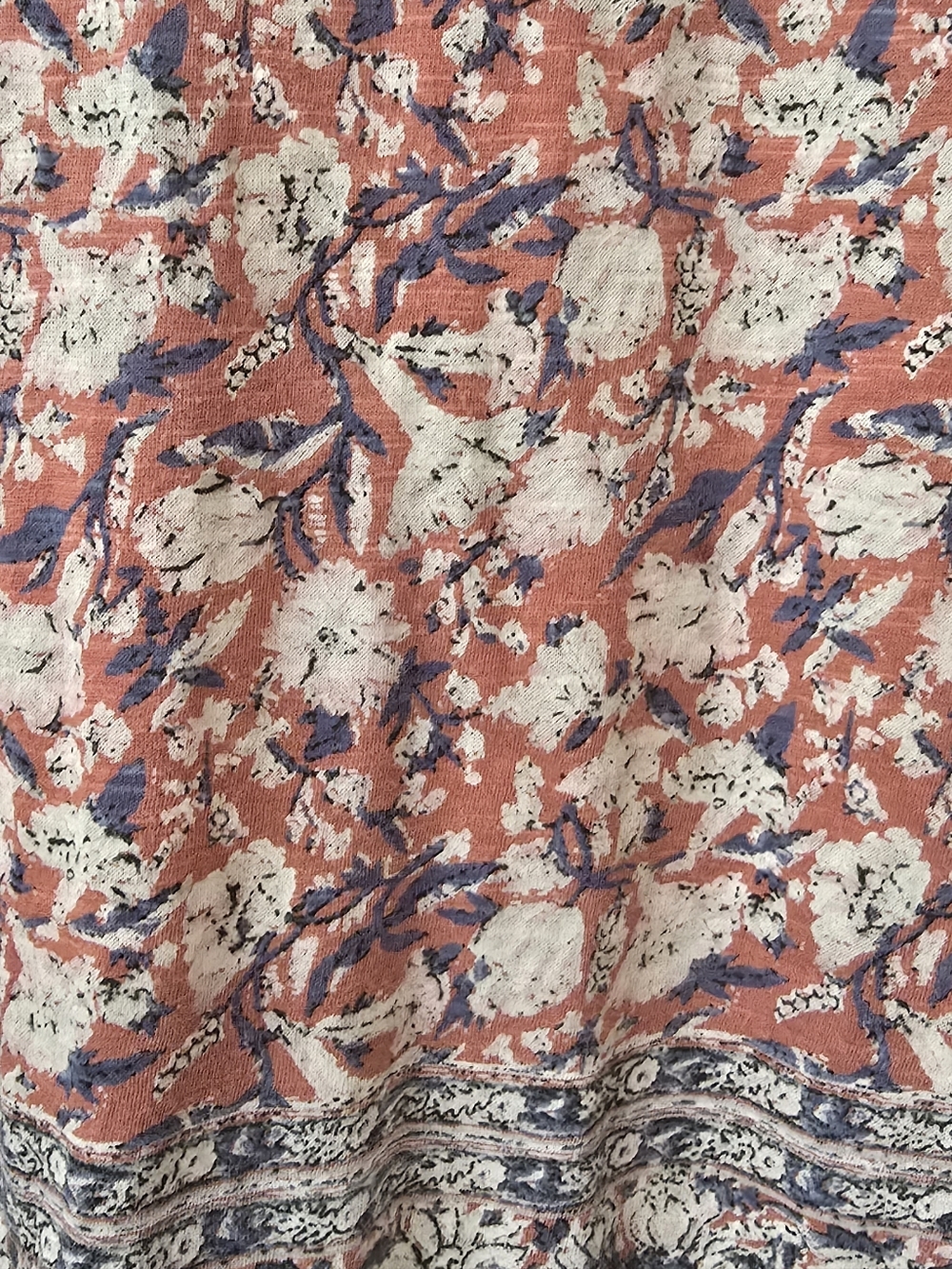 Lucky Brabd Floral Flutter Sleeve Blouse Size M - Picture 6 of 6